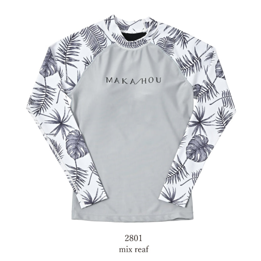インナーブラ付きラッシュガード / Rash Guard with Pad #インナーブラ付きでビキニいらず。大人の“映え×機能”ラッシュガード。