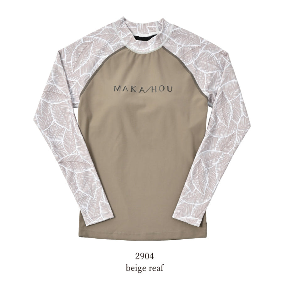 インナーブラ付きラッシュガード / Rash Guard with Pad #インナーブラ付きでビキニいらず。大人の“映え×機能”ラッシュガード。