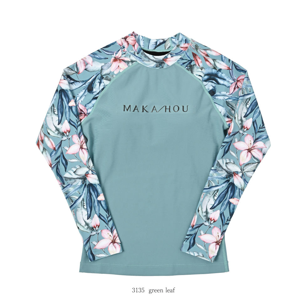 インナーブラ付きラッシュガード / Rash Guard with Pad #インナーブラ付きでビキニいらず。大人の“映え×機能”ラッシュガード。