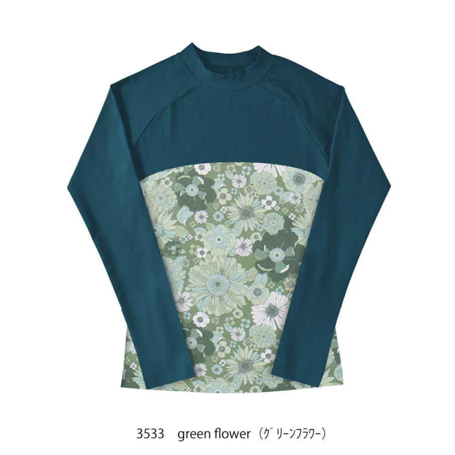 ラッシュガード / Rash guard #レトロ配色が目を惹くデザイン