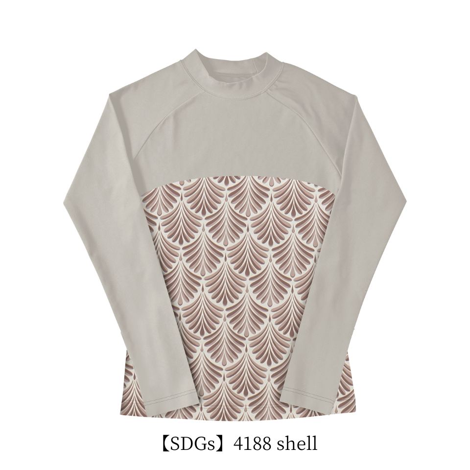 ラッシュガード / Rash guard #レトロ配色が目を惹くデザイン