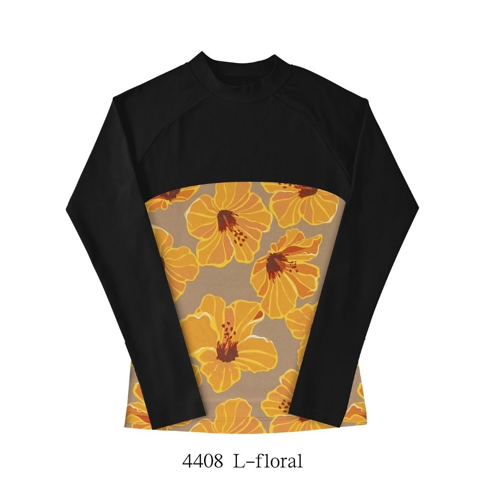 ラッシュガード / Rash guard #レトロ配色が目を惹くデザイン