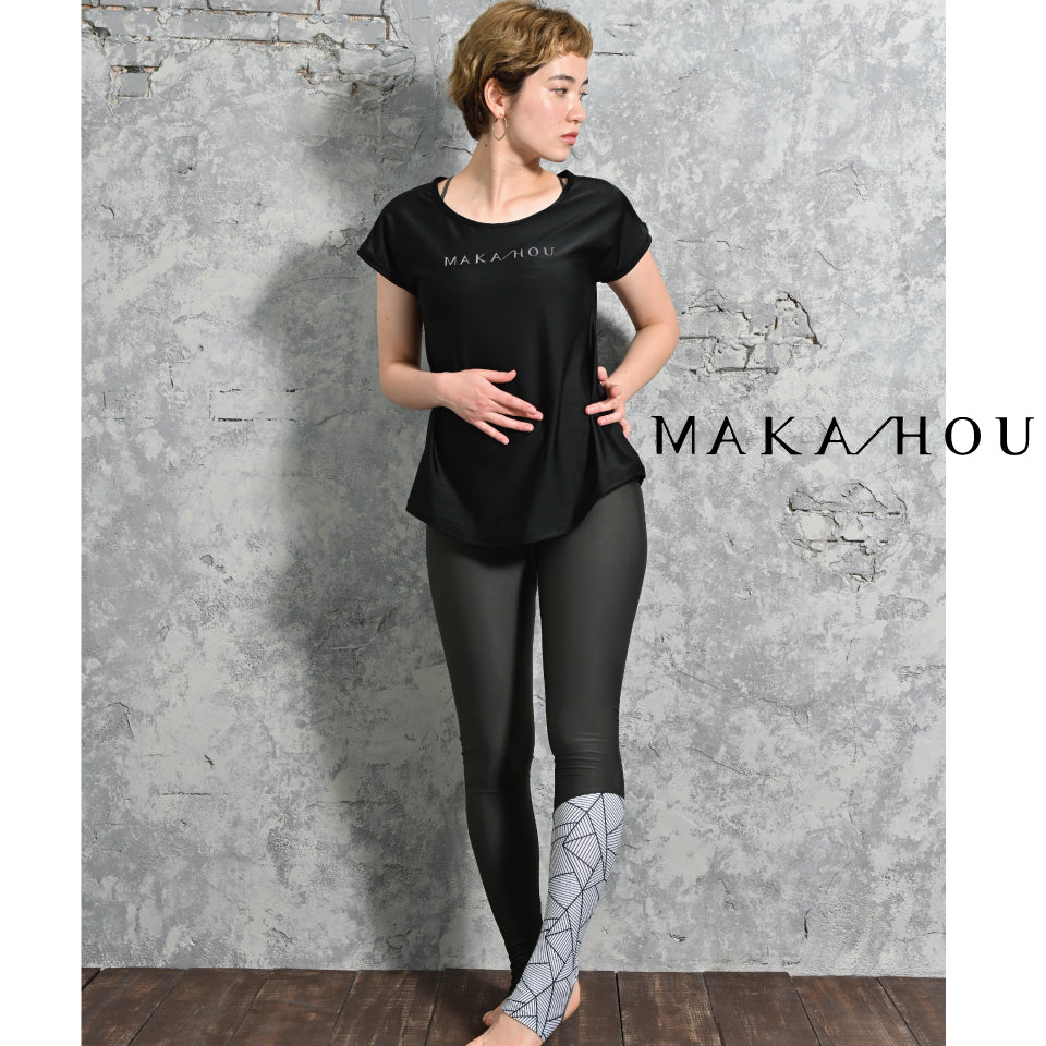 Short sleeve rash guard / MAKA-HOU T-shirts Rash Guard Product number: 12W12