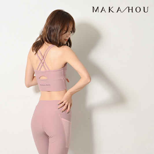 水陸両用 スイム&ヨガブラ / Sports Bra #海にもヨガにも。動いてもブレない、安心ブラ。