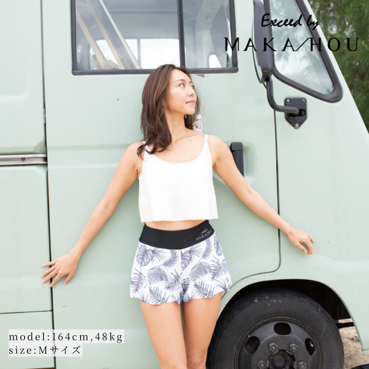 パット付きキャミブラ / Camisole bra #大人の肌見せを叶える、上品カシュクールキャミ