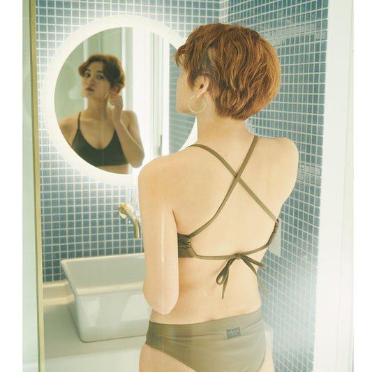 バッククロスブラ / Back cross Bra #シンプルだからこそ、素材と設計の良さが際立つ。