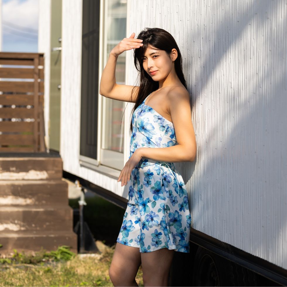 リブビキニ / Rib Bikini #大人女性の為のワンショル水着。