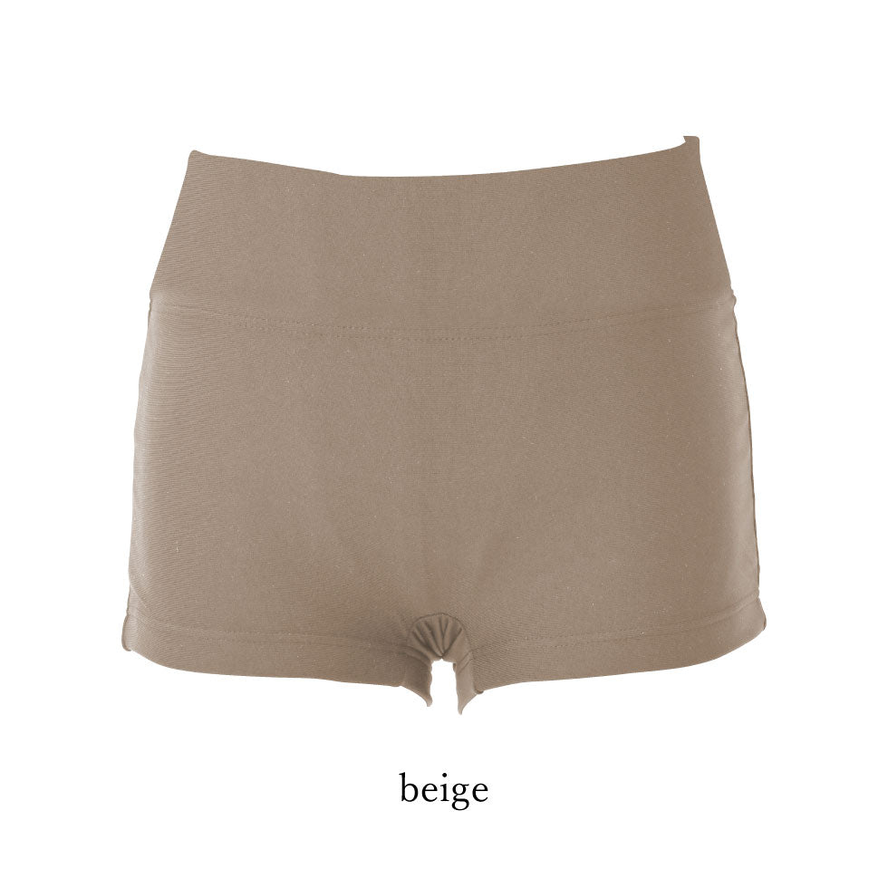 ハイウエストショートパンツ / Highwaist short pants #大人の肌になじむ落ち着いた無地カラー