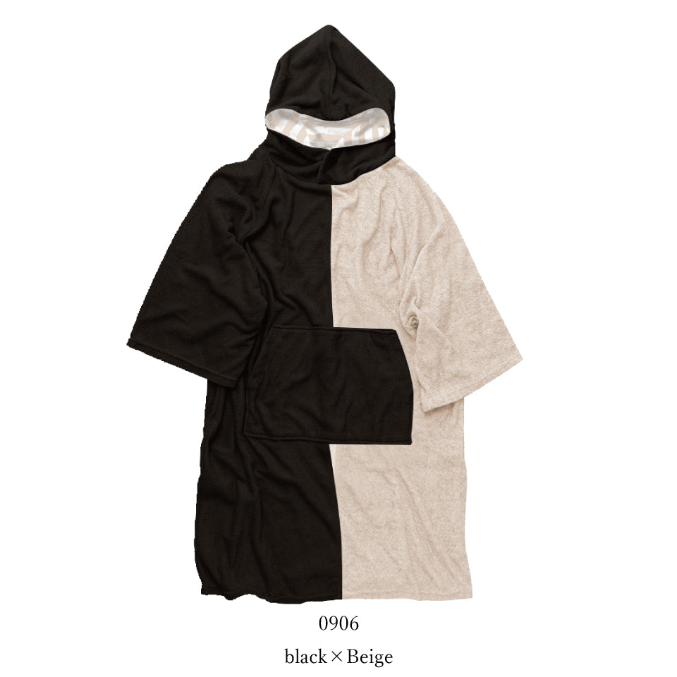 【25SS 新色追加】デザインポンチョ MAKA-HOU / design poncho 品番:61U06