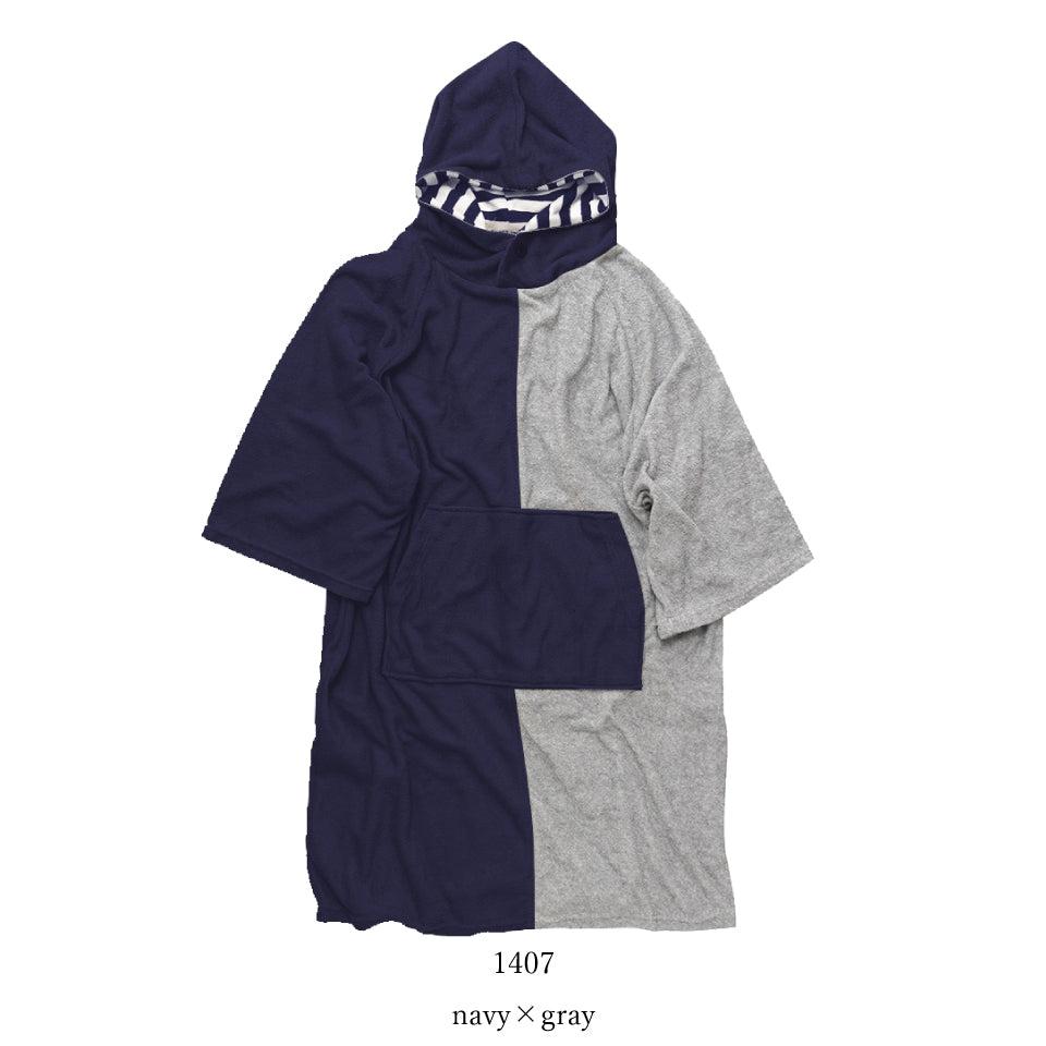 【25SS 新色追加】デザインポンチョ MAKA-HOU / design poncho 品番:61U06
