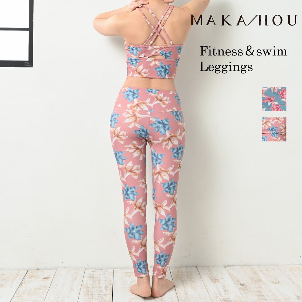 Can be worn together with fitness swimwear! Amphibious leggings pants Yoga & Swim Leggings Pants Product number: 71W10