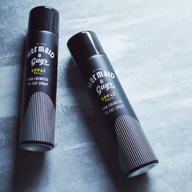 【Mermaid & Guys】虫よけアロマ追加! UVカットスプレー/100g SPF48 PA+++ ノンケミカル