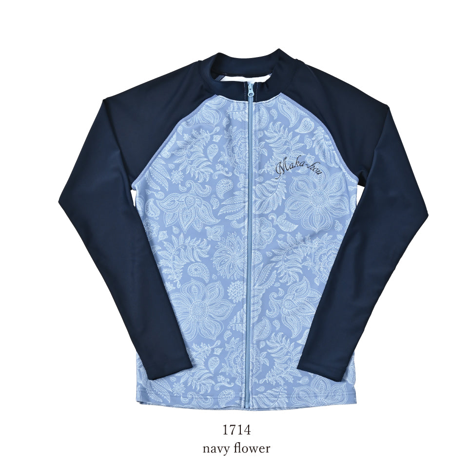 Front zip rash guard / Zip Rash Guard / Product number: 11W12