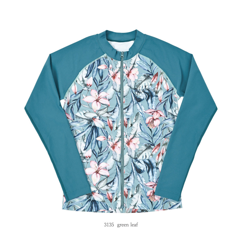 Front zip rash guard / Zip Rash Guard / Product number: 11W12