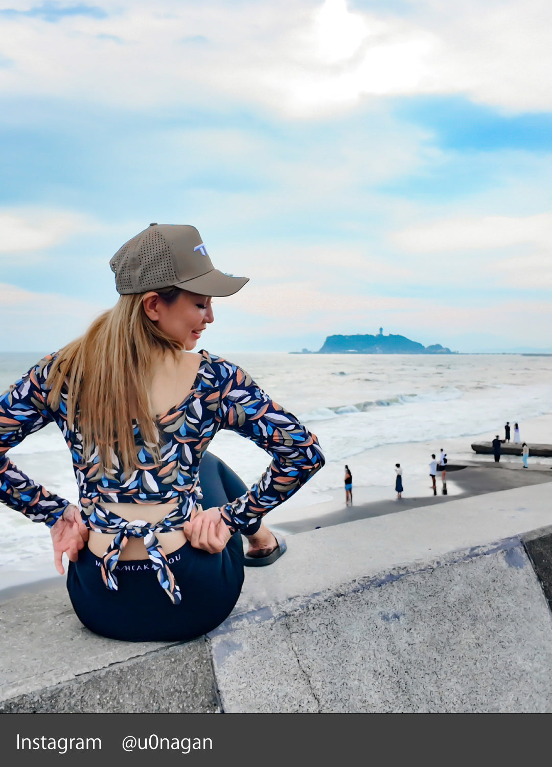 Back ribbon Rashguard