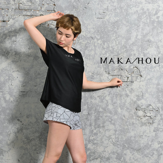 Short sleeve rash guard / MAKA-HOU T-shirts Rash Guard Product number: 12W12