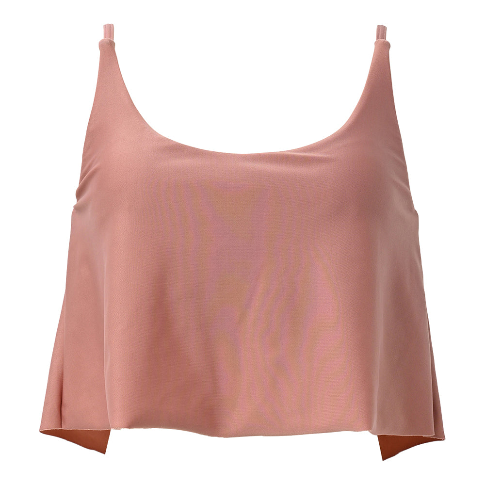 パット付きキャミブラ / Camisole bra  #大人の肌見せを叶える、上品カシュクールキャミ
