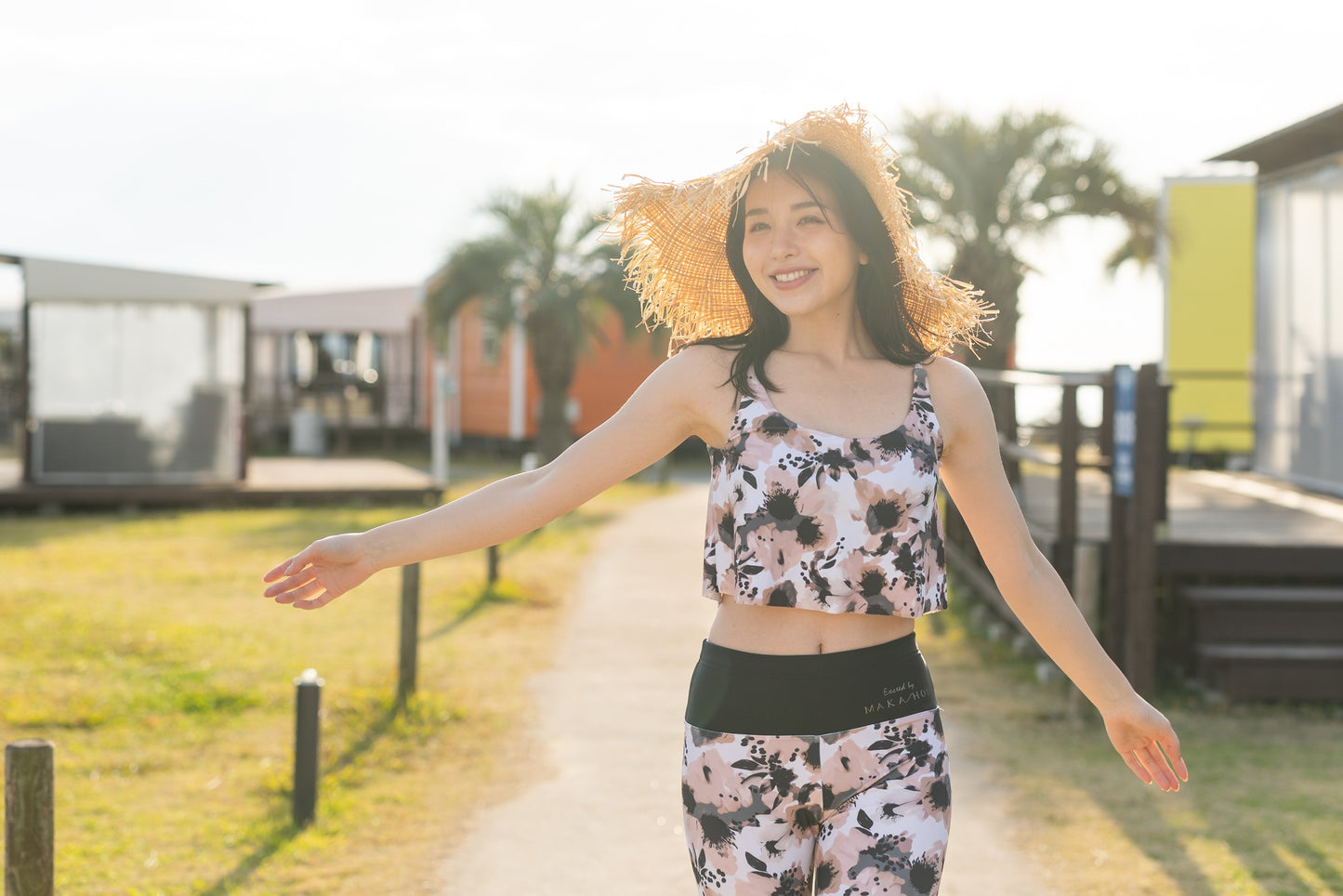 レギンスパンツ / Rash Leggings pants　#美しく、快適に。大人の水陸両用ウェア。