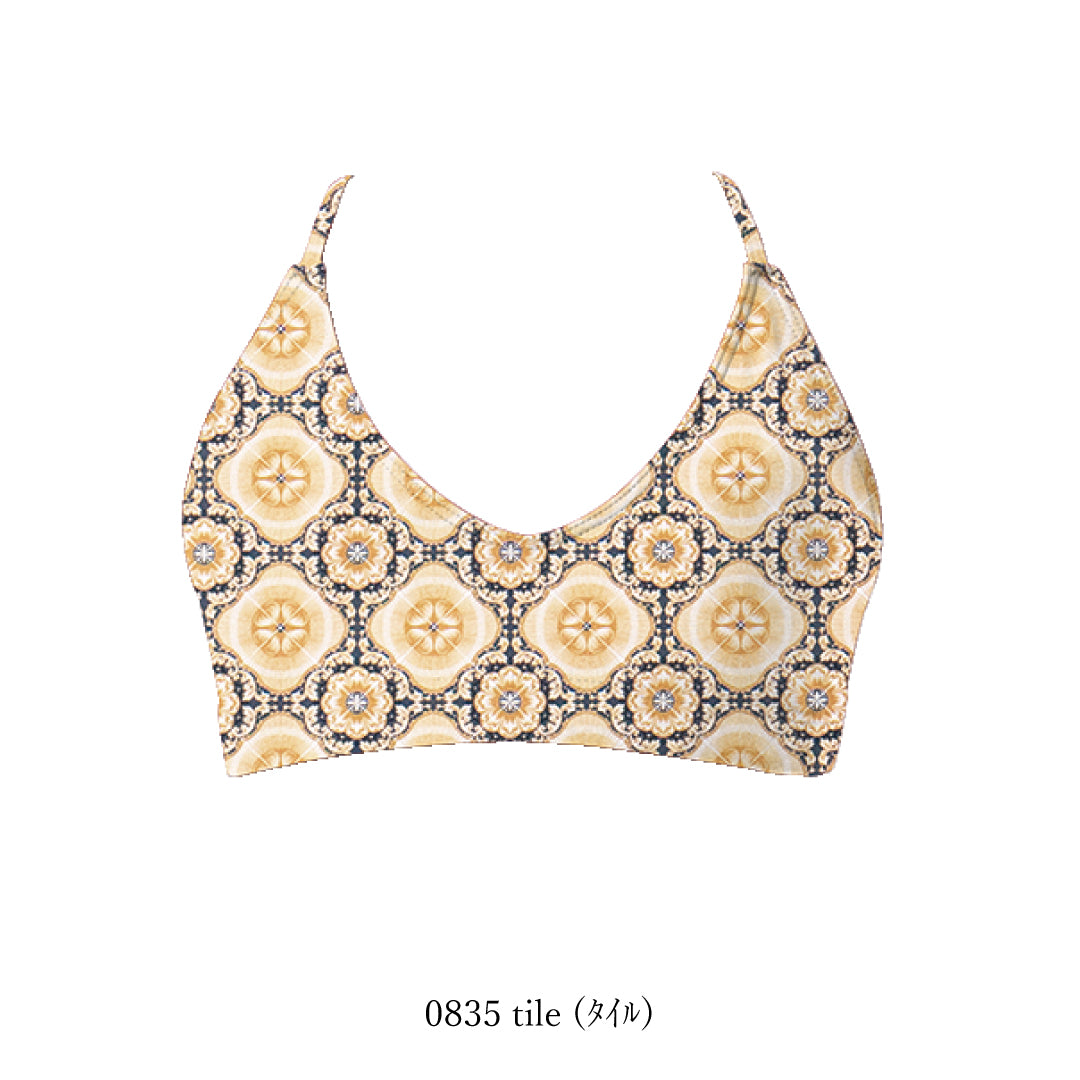 バッククロスブラ / Back cross Bra #安心設計のトライアングルビキニ