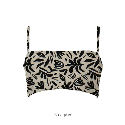 Tubetop Bra (Patterned) / Tubetop Bra #A bikini that combines adult cuteness and functionality