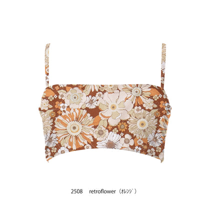 Tubetop Bra (Patterned) / Tubetop Bra #A bikini that combines adult cuteness and functionality