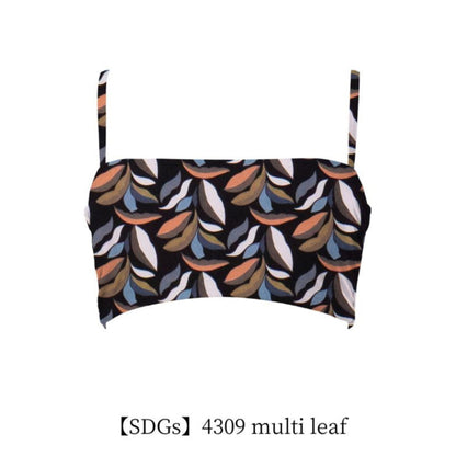 Tubetop Bra (Patterned) / Tubetop Bra #A bikini that combines adult cuteness and functionality