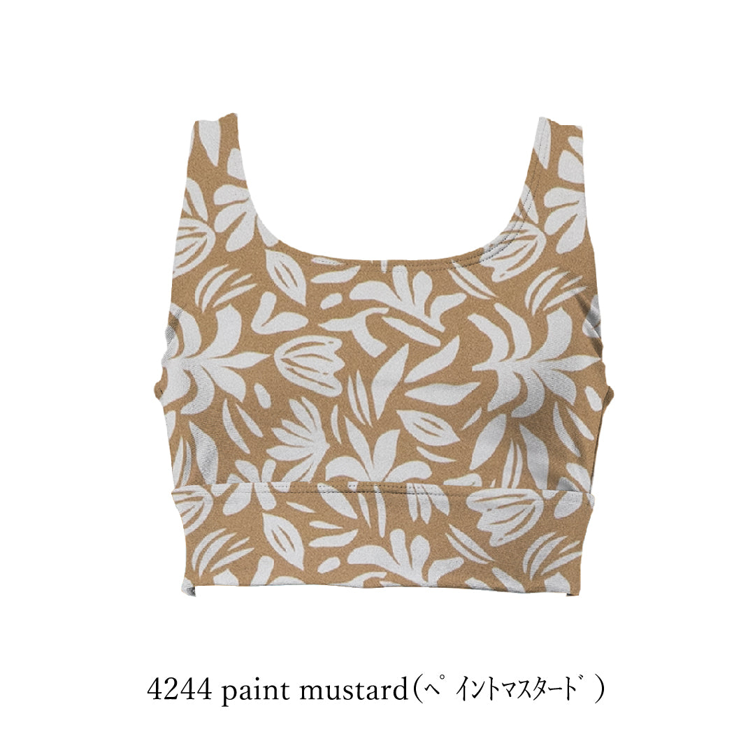 タンクビキニトップ（柄） / Tank Bra　#ずれない安心感。水陸対応タンクブラ