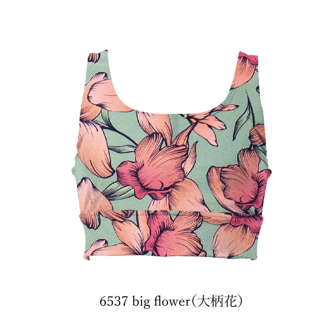タンクビキニトップ（柄） / Tank Bra　#ずれない安心感。水陸対応タンクブラ