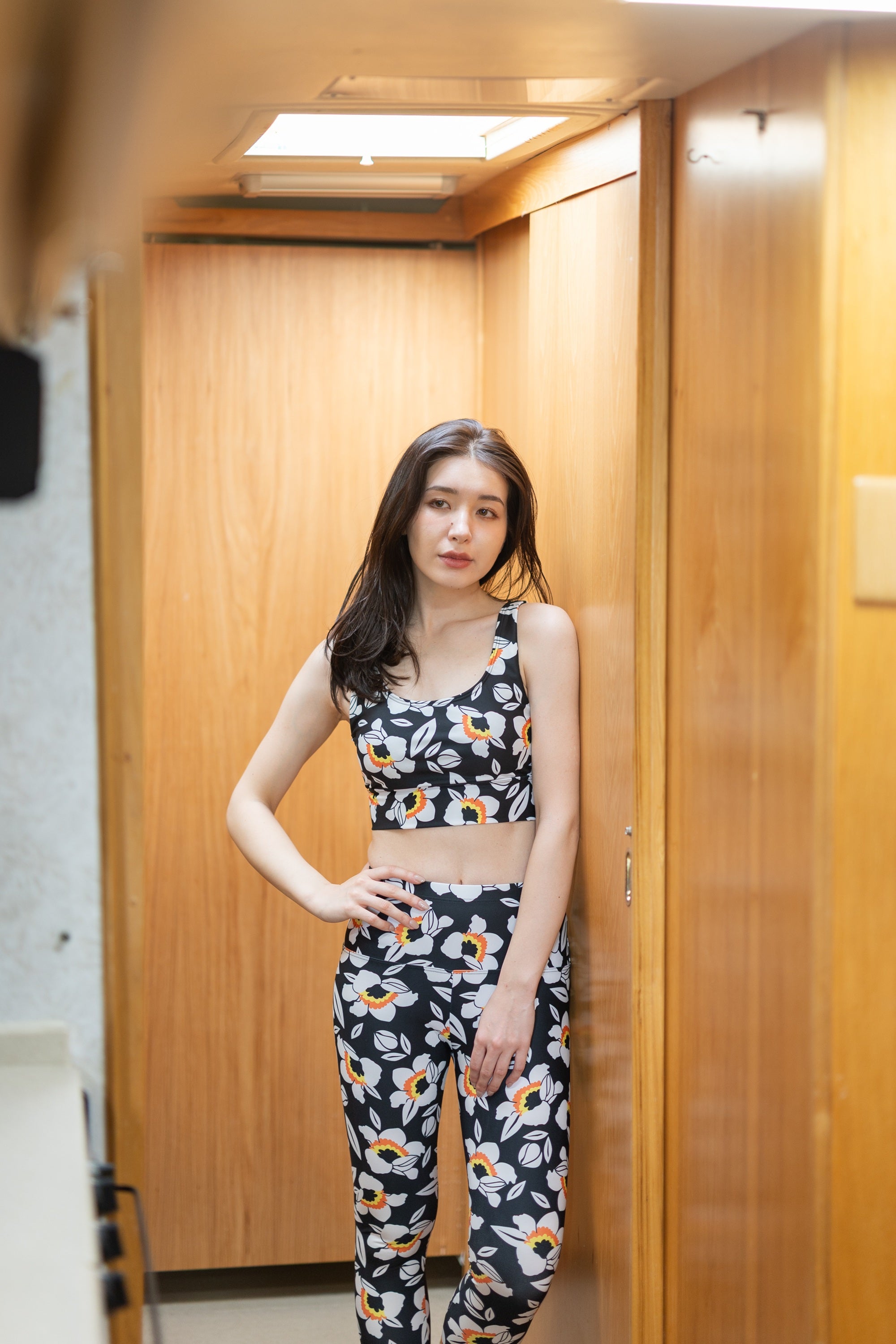 タンクビキニトップ（柄） / Tank Bra #ずれない安心感。水陸対応