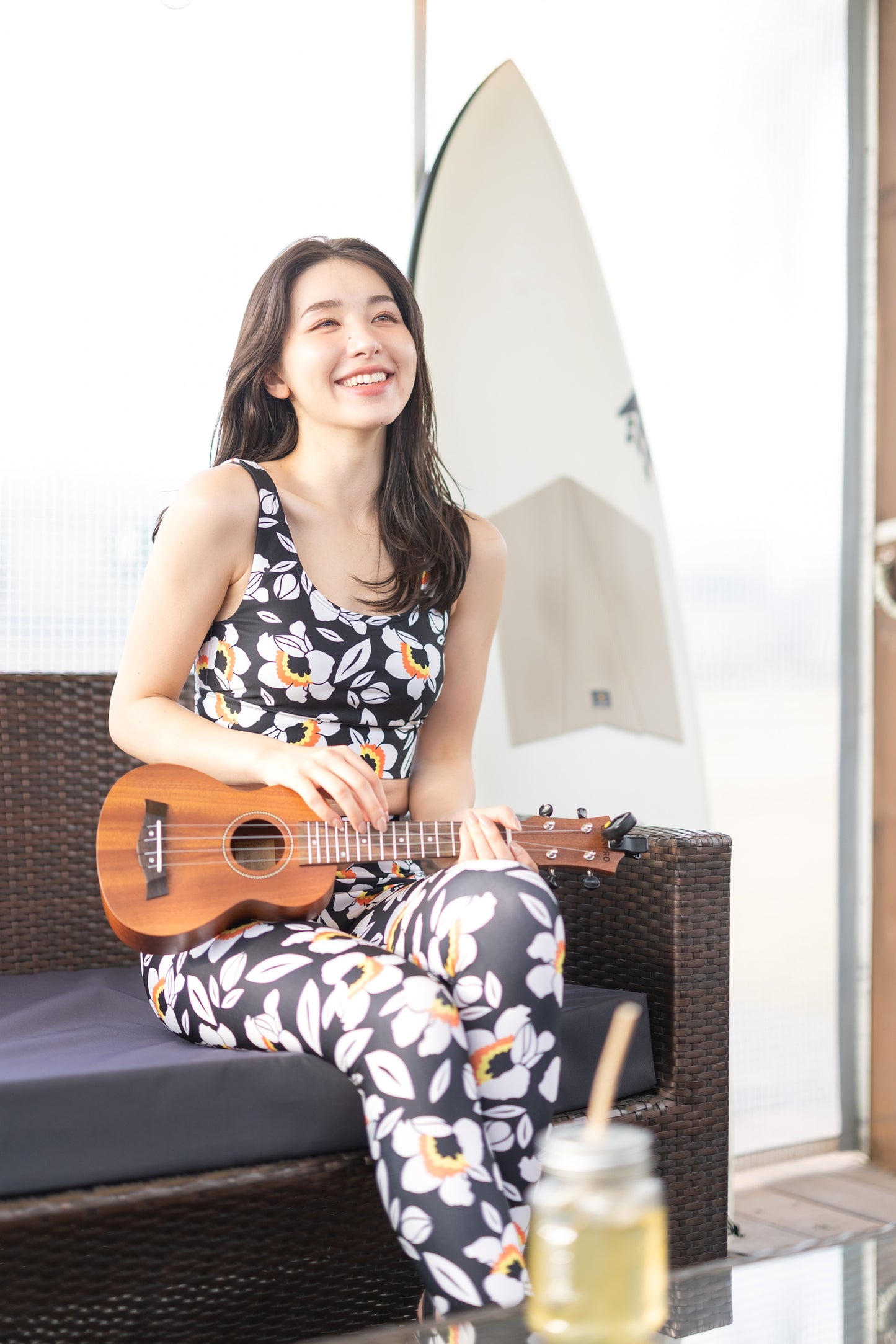 タンクビキニトップ（柄） / Tank Bra　#ずれない安心感。水陸対応タンクブラ