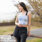 マーブルスポーツブラ / Marble Sports Bra　#スポーティなのに上品。大人のためのワンショルダースポブラ