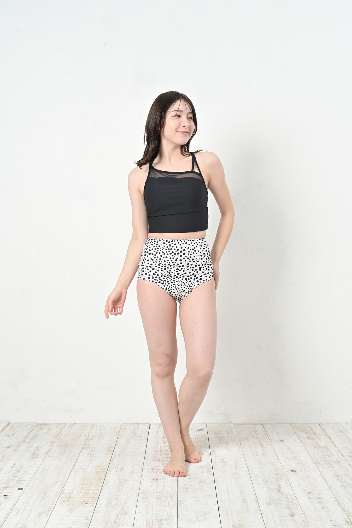 Amphibious swim &amp; yoga bra / Sports Bra #For the beach and yoga. A safe bra that won't move even when you move.
