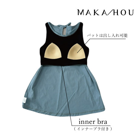 【25SS NEW】タンクトップ＆ショートパンツ MAKA-HOU / Tank top & Short pants　品番：1451W04