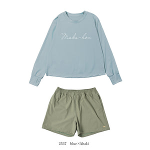 2537 blue×khaki (ﾌﾞﾙｰ×ｶｰｷ)