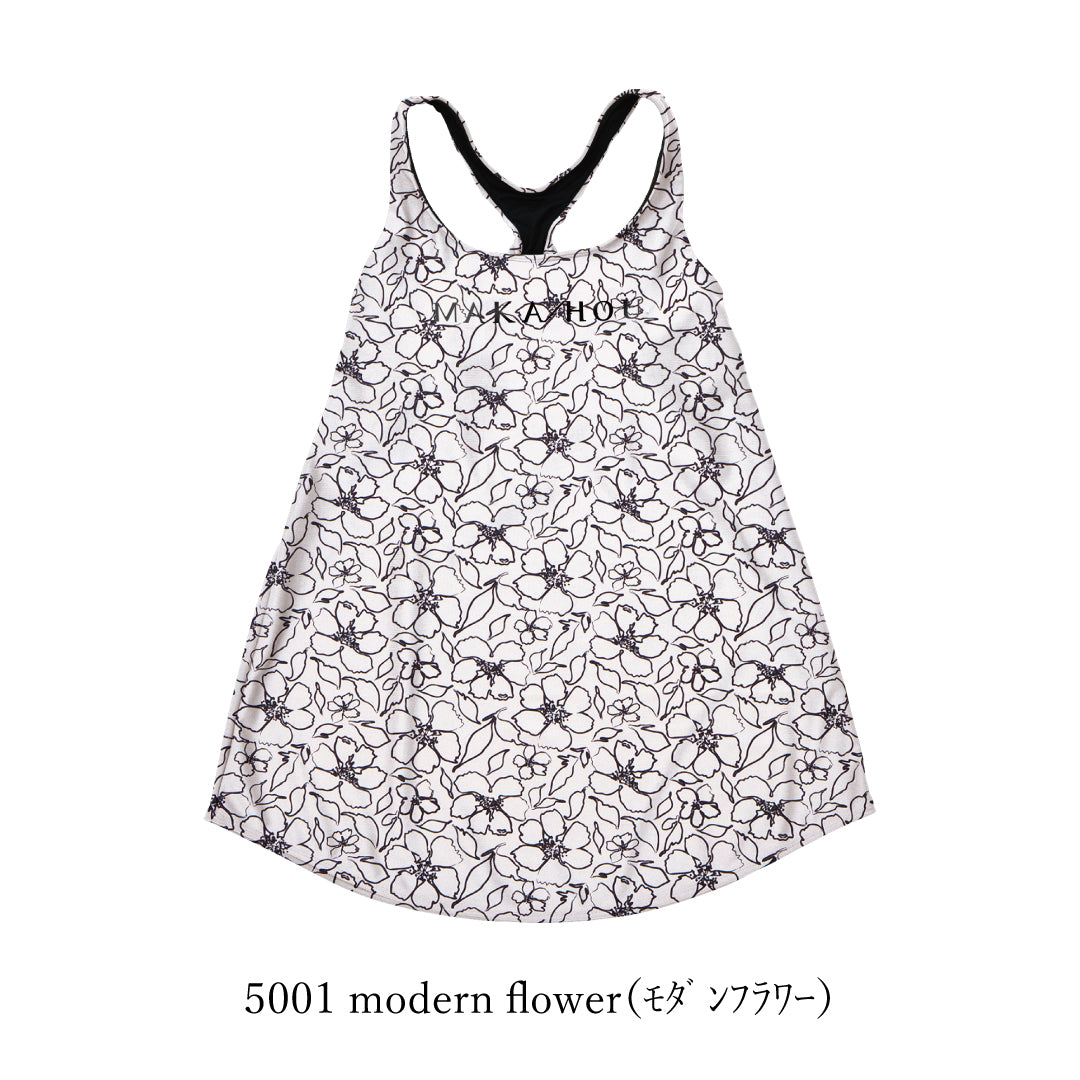 パット付きタンクトップ  / Tank top　＃着るだけ安心、美シルエット。