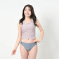 インナーブラ付きタンクトップ / Tank top with inner bra 　#露出は控えめ、使い道は無限大。大人のための万能タンク。