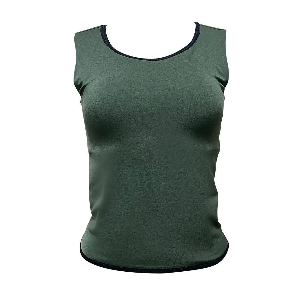 寒さ知らずの発熱素材！待望の暖かタンク新登場！《あったか水着セパレート》