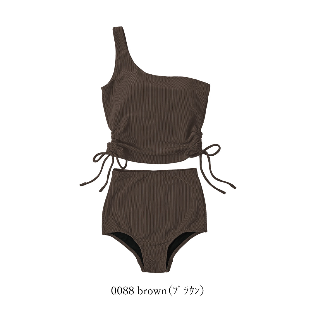 リブビキニ / Rib Bikini  #大人女性の為のワンショル水着。