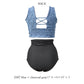 ミックステクスチャービキニセット  / Mixed-Texture Bikini set　＃異素材で魅せる、大人の安心ビキニ。