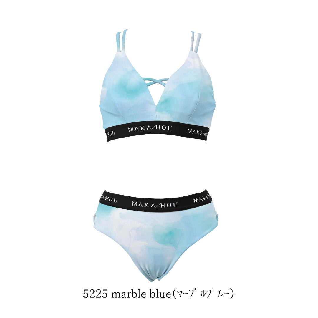 マーブルビキニ / Maeble Bikini　 ＃海の中の揺らぎを纏う、大人のマーブルビキニ。