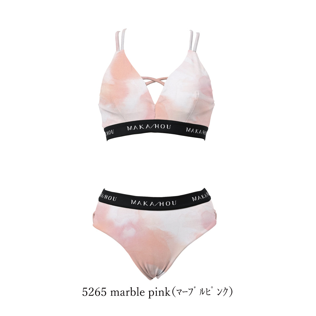 マーブルビキニ / Maeble Bikini　 ＃海の中の揺らぎを纏う、大人のマーブルビキニ。