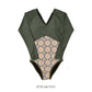 Warm swimsuit (with sleeves) / Can be used as an inner suit / For autumn and winter / Fleece lining