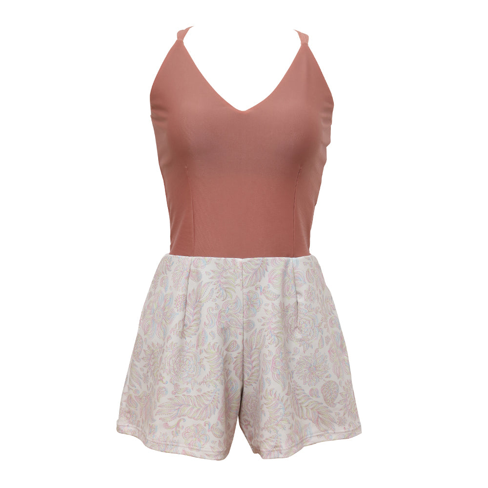 キャミソール型ワンピース水着 / Camisole all-in-one #露出