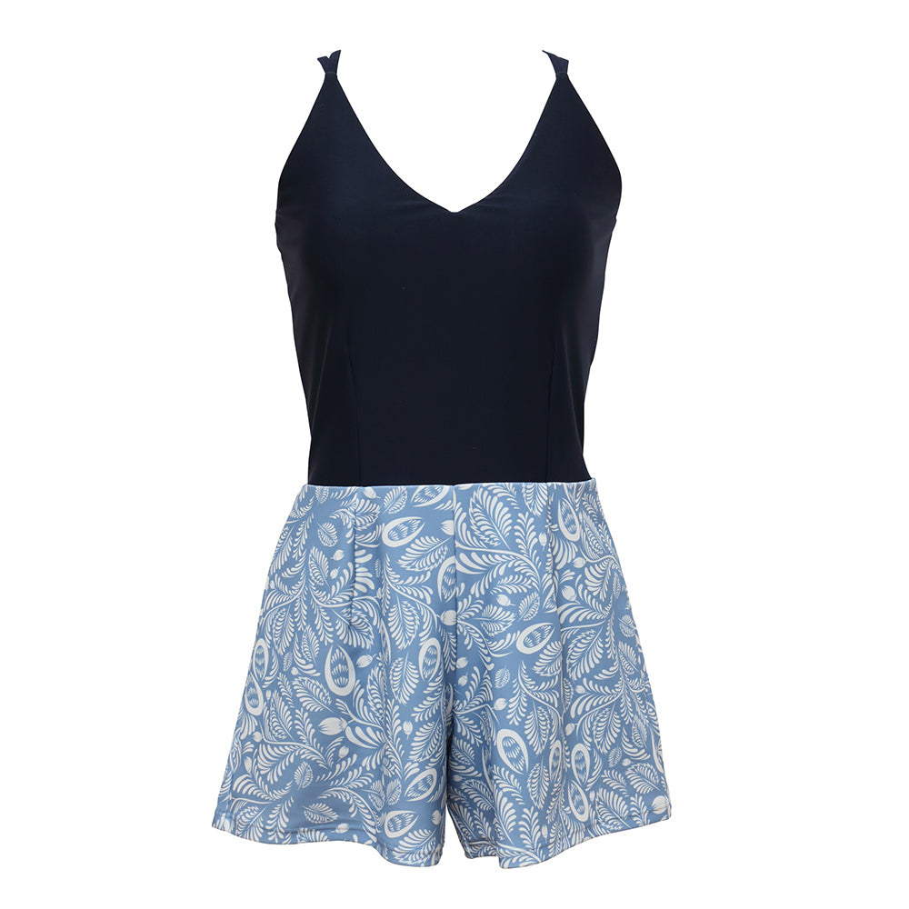 キャミソール型ワンピース水着 / Camisole all-in-one #露出