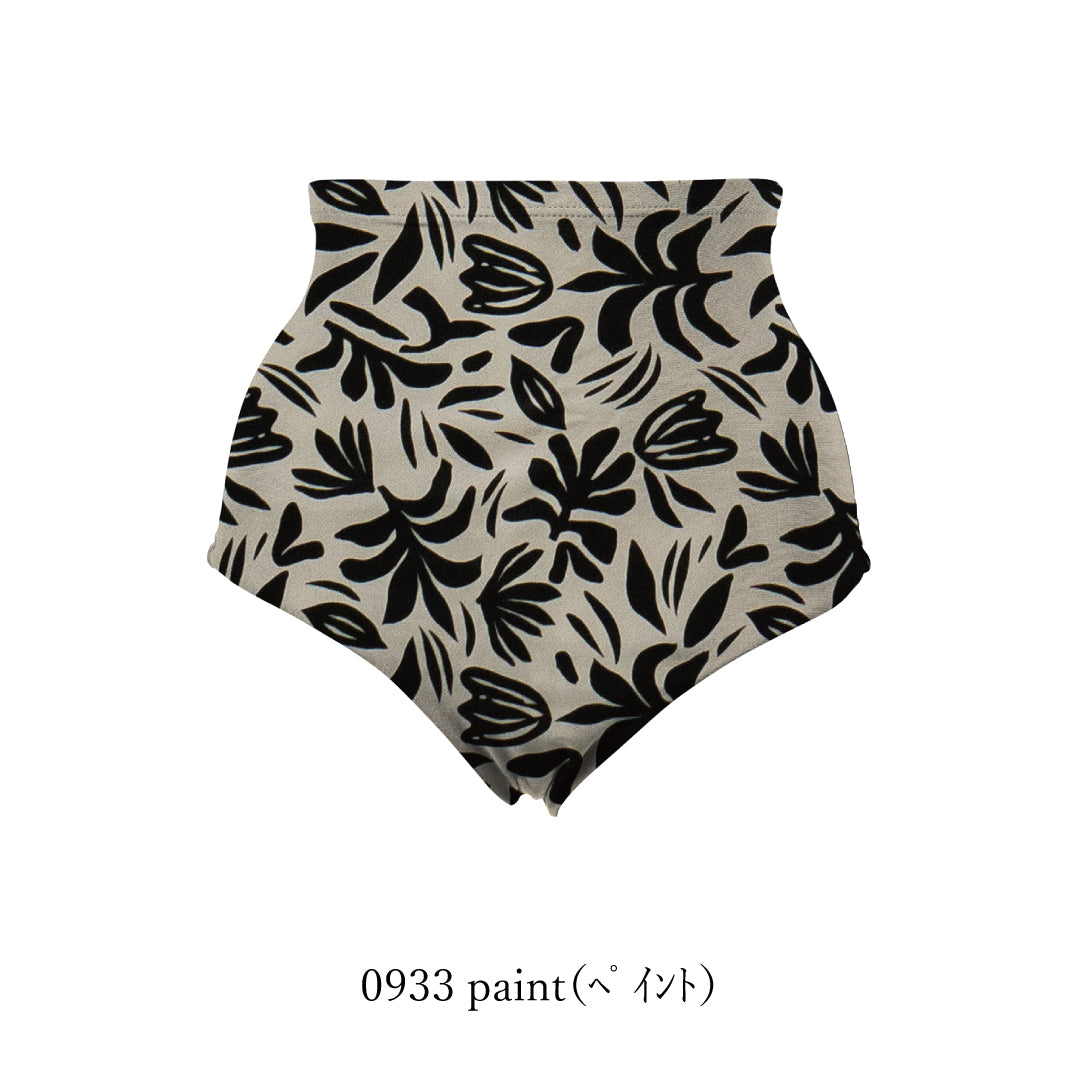 ハイウエストビキニボトムス（柄） / High waist  Bikini bottoms　#可愛いのに、ちゃんと安心。大人のためのビキニ。