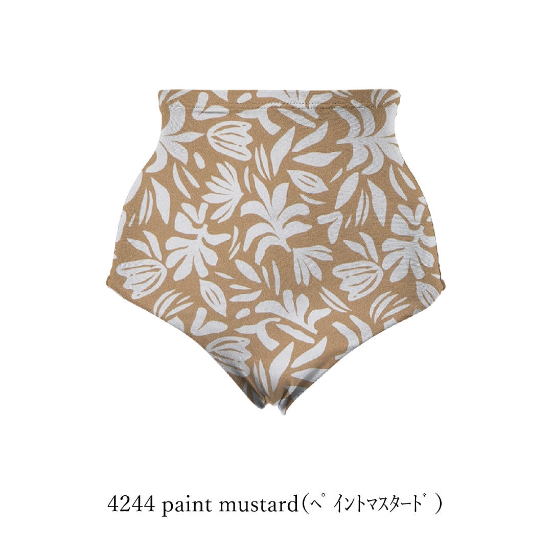 ハイウエストビキニボトムス（柄） / High waist  Bikini bottoms　#可愛いのに、ちゃんと安心。大人のためのビキニ。