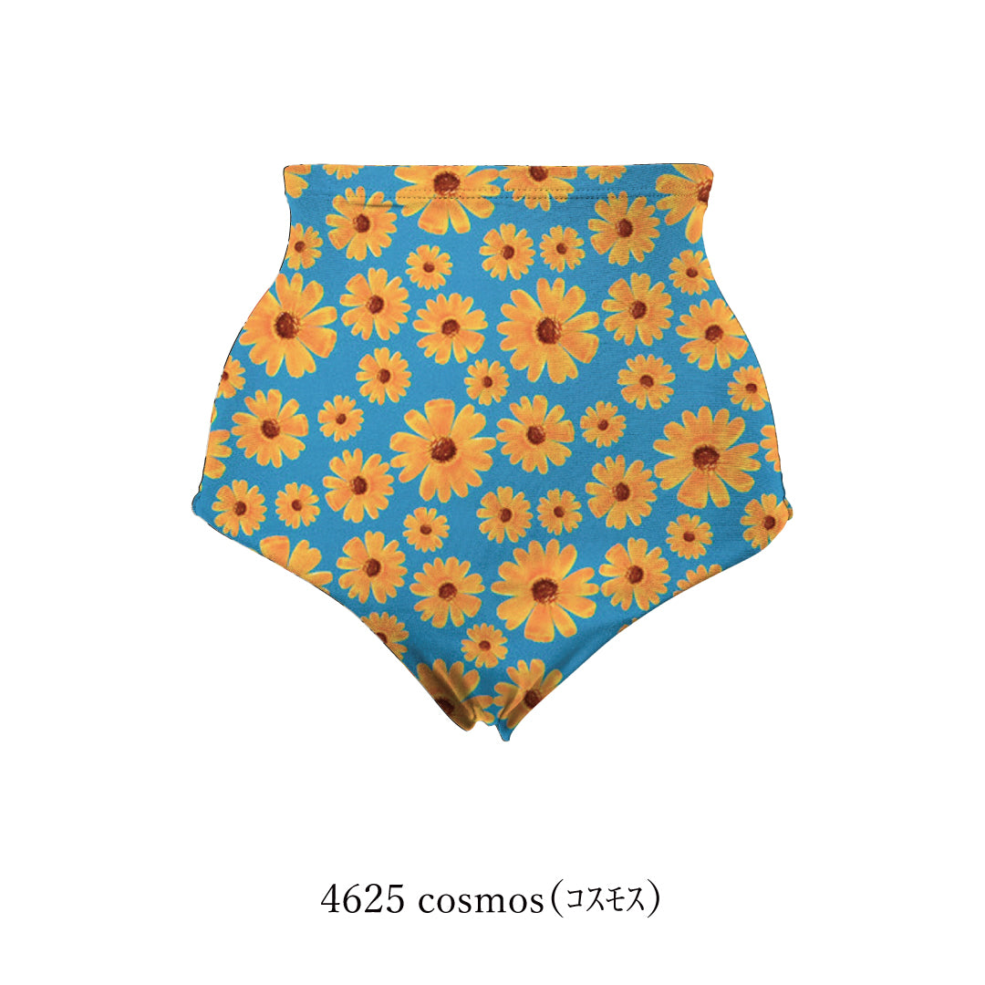 ハイウエストビキニボトムス（柄） / High waist  Bikini bottoms　#可愛いのに、ちゃんと安心。大人のためのビキニ。