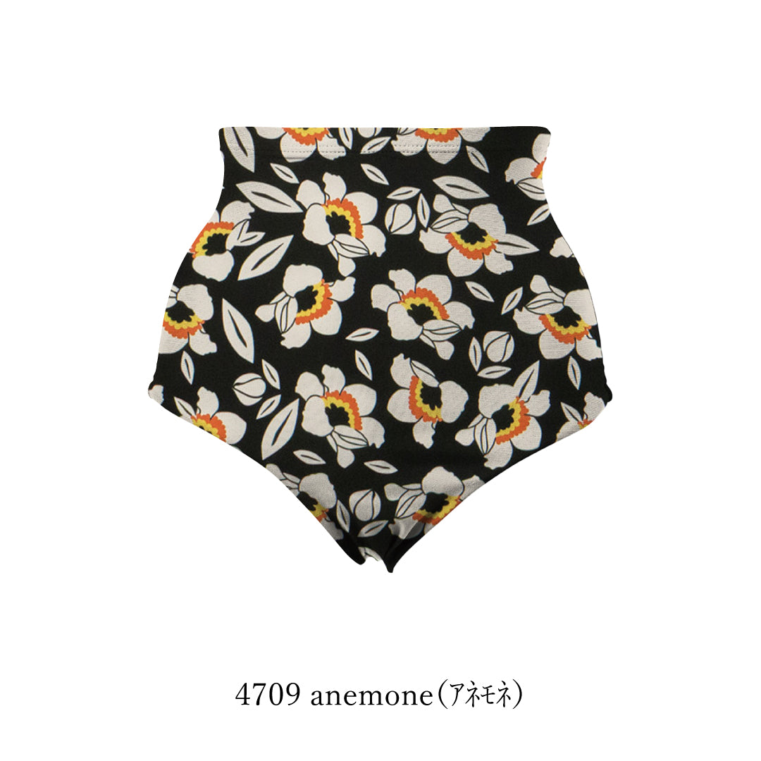 ハイウエストビキニボトムス（柄） / High waist  Bikini bottoms　#可愛いのに、ちゃんと安心。大人のためのビキニ。