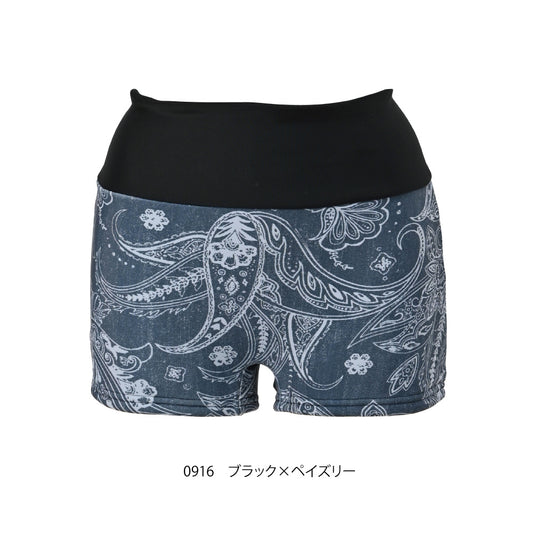 Warm fleece-lined swimwear pants Hotpants Made-to-order product Product number: 41W10