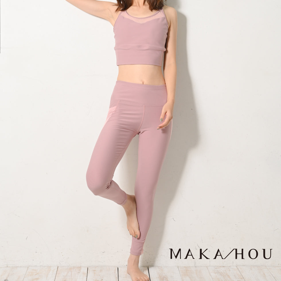 [25S/S New colors added] Amphibious swim &amp; yoga leggings MAKA-HOU / Sports Leggings Product number: 71W20